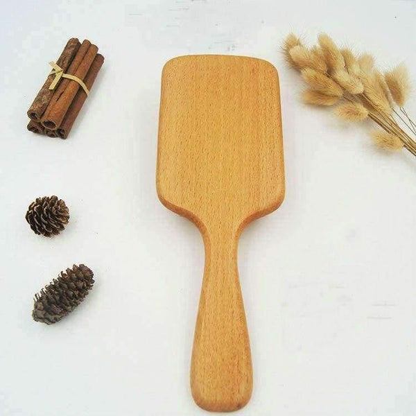 Planet Gates Hair  Brush Wooden Comb Professional Hair Care & Styling Salon Tools Anti-Static Tangle Hair Brush Massage the Scalp