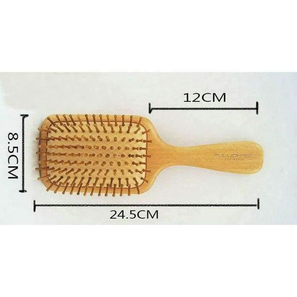 Planet Gates Hair  Brush Wooden Comb Professional Hair Care & Styling Salon Tools Anti-Static Tangle Hair Brush Massage the Scalp