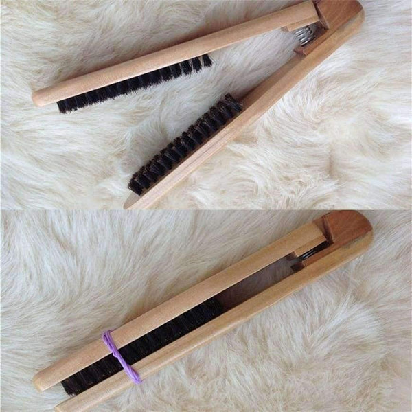 Planet Gates Hair care 1pcs / pack High Quality Boar Bristle Hair Brush Styling Anti-static Comb