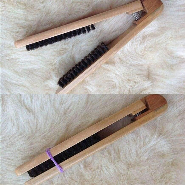 Planet Gates Hair care 1pcs / pack High Quality Boar Bristle Hair Brush Styling Anti-static Comb