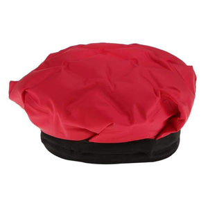 Planet Gates Hair Care Nutrition DIY Tools Thermal Cold Treatments Hot Oil Hat Professional Soft Comfortable Turban Beanie cap - Red
