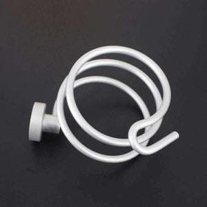 Planet Gates Hair Dryer Holder silvery Bathroom Shelf Rack Washroom Accessories bathroom accessories