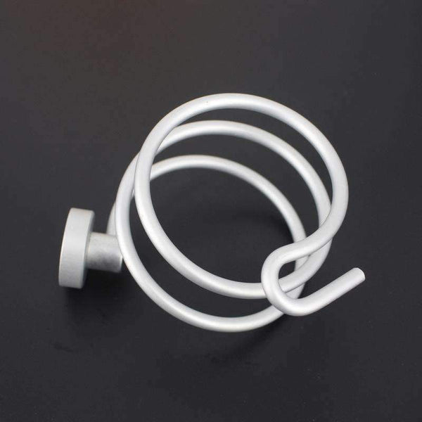 Planet Gates Hair Dryer Holder silvery Bathroom Shelf Rack Washroom Accessories bathroom accessories