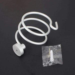 Planet Gates Hair Dryer Holder silvery Bathroom Shelf Rack Washroom Accessories bathroom accessories