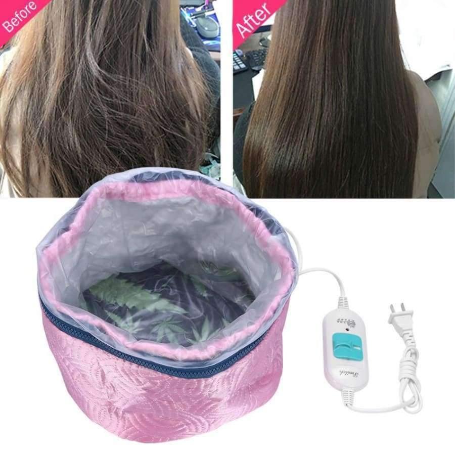 Planet Gates Hair Steamer Cap Hair Thermal Mask Heating Baking Oil Cap Beauty SPA Nourishing Heated Cap Hair Styling Caring Hat Tool