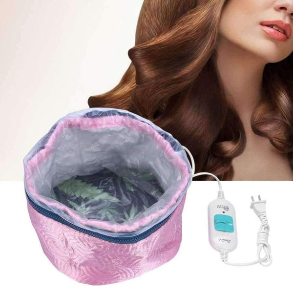 Planet Gates Hair Steamer Cap Hair Thermal Mask Heating Baking Oil Cap Beauty SPA Nourishing Heated Cap Hair Styling Caring Hat Tool