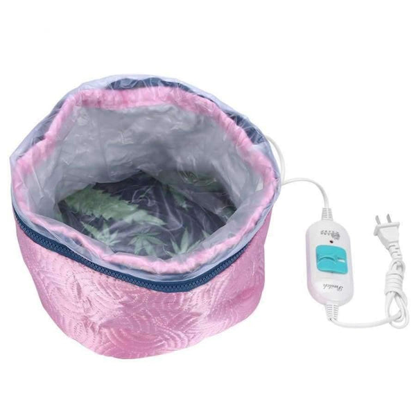 Planet Gates Hair Steamer Cap Hair Thermal Mask Heating Baking Oil Cap Beauty SPA Nourishing Heated Cap Hair Styling Caring Hat Tool