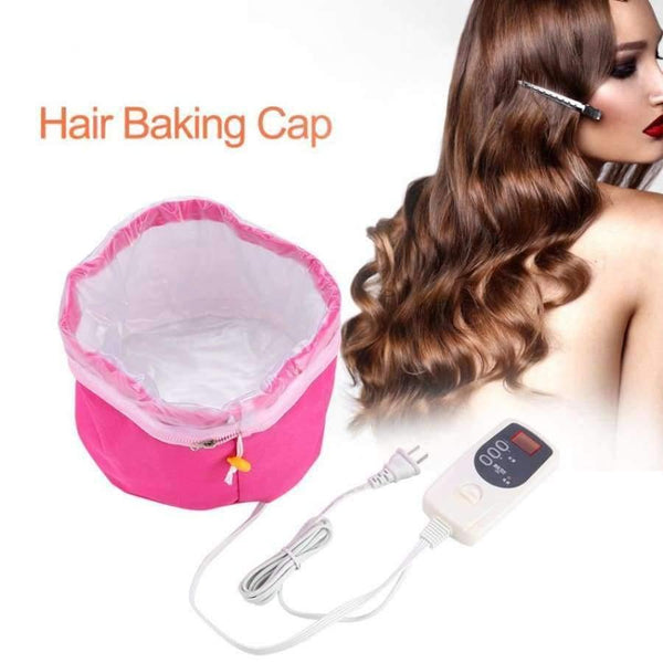 Planet Gates Hair Thermal Mask Baking Oil Cap Hair Dryer Steamer Beauty SPA Nourishing Heated Cap Hair Styling Caring Hat Tool 220V