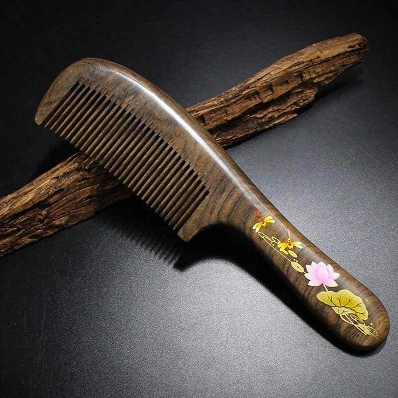 Planet Gates Hairbrush Hair Care Hight Quality Real Chacate Preto And Horn Comb  Health Styling Tools Brushes Best Gift