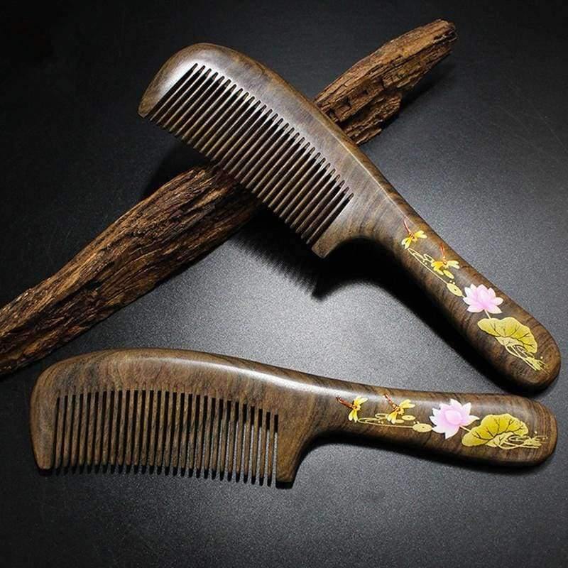 Planet Gates Hairbrush Hair Care Hight Quality Real Chacate Preto And Horn Comb  Health Styling Tools Brushes Best Gift