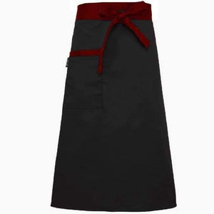 Planet Gates half 9 / One Size Chef Uniforms Women Dress Restaurant Kitchen Wear Men Clothes Waterproof Oil-proof with Pocket Cafe Waitress Cook Chef Aprons