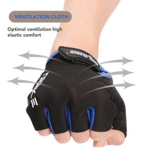 Planet Gates Half Finger Cycling Bike Gloves with Absorbing Sweat Design for Men and Women Bicycle Riding Outdoor Sports Accessories