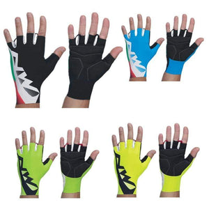 Planet Gates Half Finger Cycling Gloves Comfortable Breathable Sports Bike Gloves for Men Women Non-slip Shockproof Guantes Ciclismo