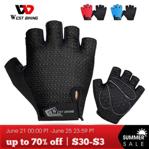 Planet Gates Half Finger Cycling Gloves Outdoor Sports MTB Bicycle Gloves Pad Breathable Bike Motorcycle Fishing Cycling Gloves