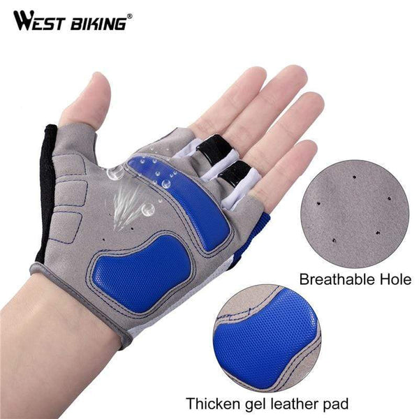 Planet Gates Half Finger Cycling Gloves Outdoor Sports MTB Bicycle Gloves Pad Breathable Bike Motorcycle Fishing Cycling Gloves
