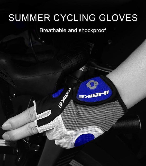 Planet Gates Half Finger Cycling Gloves Sport Fitness Racing MTB Bike Gloves Summer Men Women Riding Thickened Palm Pad Bicycle Gloves