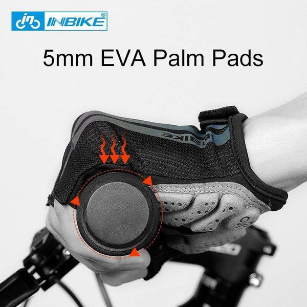 Planet Gates Half Finger Cycling Gloves Sport Fitness Racing MTB Bike Gloves Summer Men Women Riding Thickened Palm Pad Bicycle Gloves