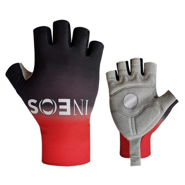 Planet Gates Half Finger ITALIA Cycling Gloves Mens Women Summer Sports Shockproof Bike Gloves Anti Slip MTB Bicycle Glove Guantes Ciclismo