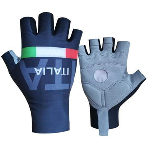 Planet Gates Half Finger ITALIA Cycling Gloves Mens Women Summer Sports Shockproof Bike Gloves Anti Slip MTB Bicycle Glove Guantes Ciclismo