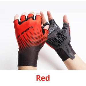 Planet Gates Half Gloves Red / XL 1Pair Half /Full Finger Cycling Gloves With 1Pair Cycling Socks Men Women Sports Bike Gloves Racing  Bicycle Set