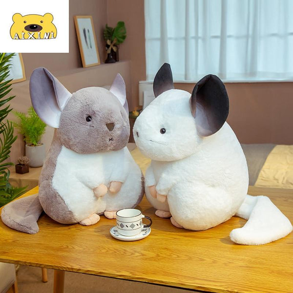 Planet Gates Hamster Pillow Cute Plushy Chinchillas Plush Doll Soft Toy Stuffed Animals Mascot for Kids Christmas Toys Cute Pillows Plush Toy