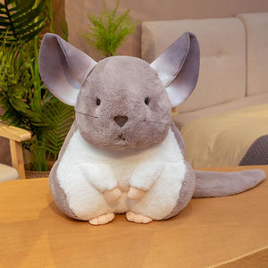 Planet Gates Hamster Pillow Cute Plushy Chinchillas Plush Doll Soft Toy Stuffed Animals Mascot for Kids Christmas Toys Cute Pillows Plush Toy