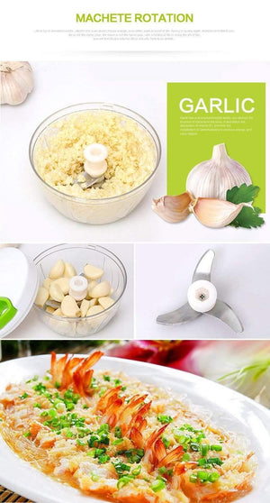 Hand pull vegetable chopper kitchen multifunctional household vegetable chopper chopper filler cooking machine