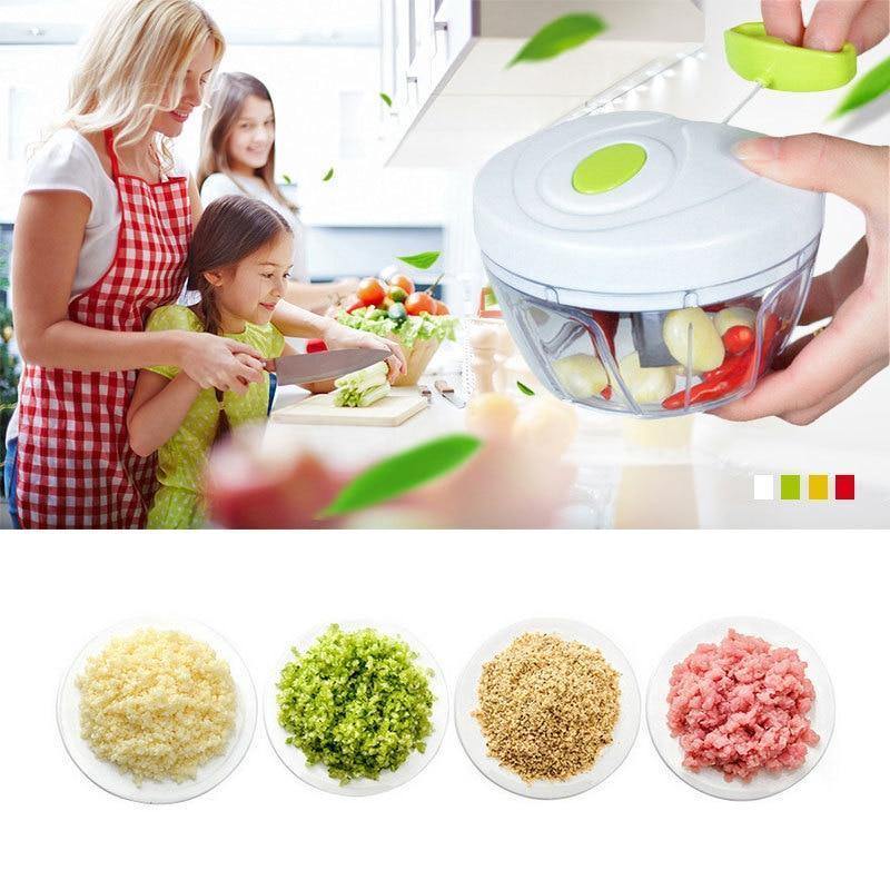 Hand pull vegetable chopper kitchen multifunctional household vegetable chopper chopper filler cooking machine