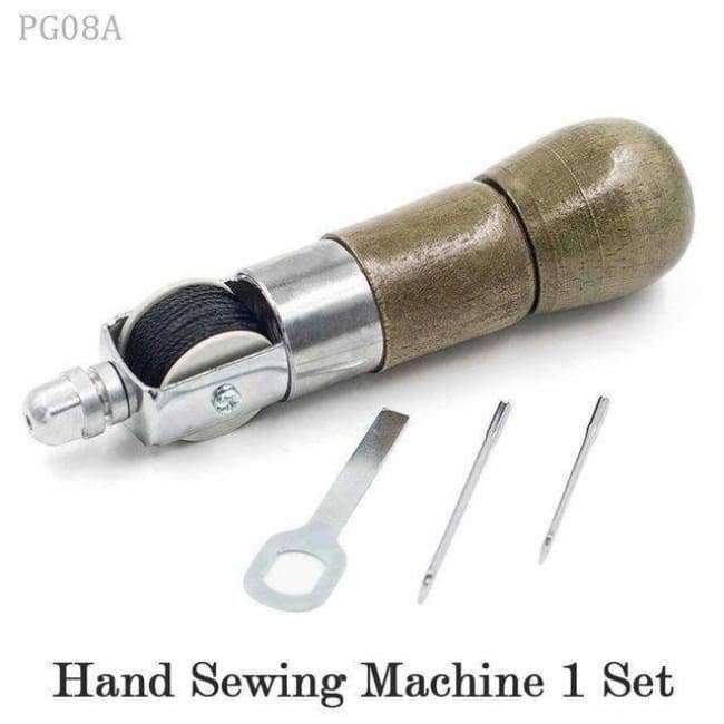 Planet Gates DIY Leather Sewing Tool Leather Hand Sewing Machine Waxed Thread for Leather Craft Edge Stitching Belt Strips Shoemaker Tools