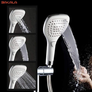 Planet Gates Hand Shower,Hand Held Shower Head Bathroom Faucet Accessories Products Solid ABS Chrome Finished,Handheld Showerheads