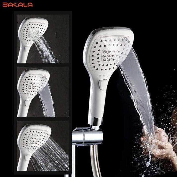 Planet Gates Hand Shower,Hand Held Shower Head Bathroom Faucet Accessories Products Solid ABS Chrome Finished,Handheld Showerheads