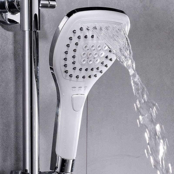 Planet Gates Hand Shower,Hand Held Shower Head Bathroom Faucet Accessories Products Solid ABS Chrome Finished,Handheld Showerheads