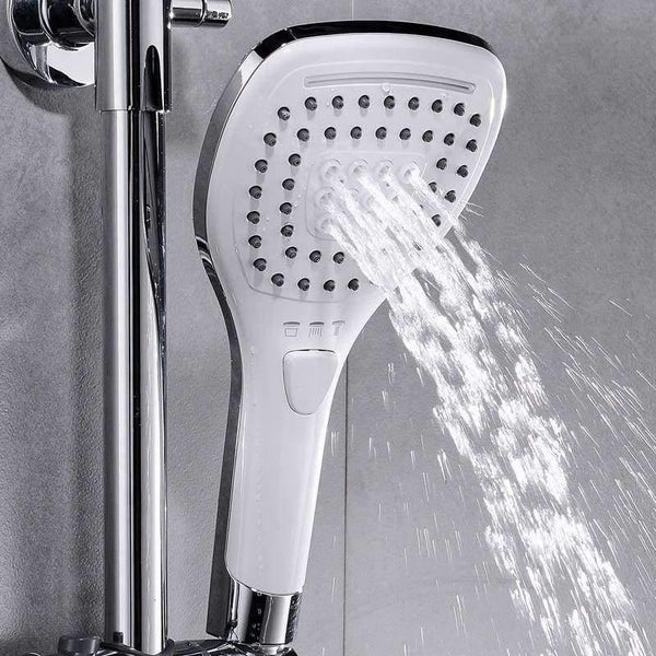 Planet Gates Hand Shower,Hand Held Shower Head Bathroom Faucet Accessories Products Solid ABS Chrome Finished,Handheld Showerheads