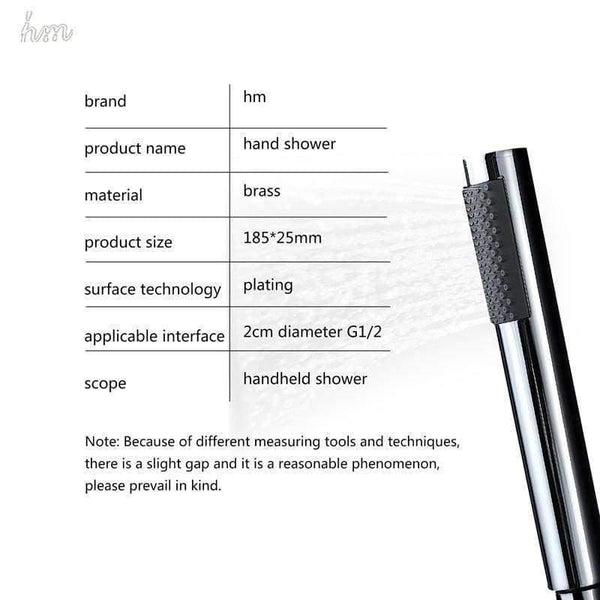 Planet Gates Hand Shower,Hand Held Shower Head Bathroom Faucet Accessories Products Solid Brass Chrome Finished Round,Handheld Showerheads