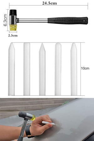 Planet Gates Hand Tools DIY Paintless Dent Repair Tool Auto Dent Puller Car Body Dent Damage Repair Hand Tool Pulling bridge hammer