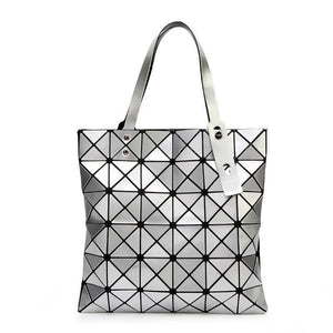 Planet Gates Handbag Female Folded Ladies Geometric Plaid Bag Fashion Casual Tote Women Handbag Mochila Shoulder Bag