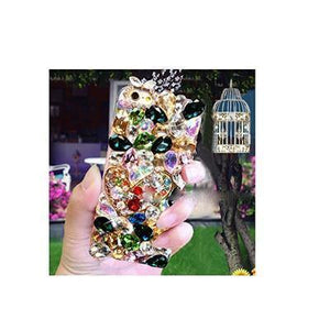 Planet Gates HandbagFox / For S6 edge plus Crystal Diamonds Rhinestone 3D Stones Phone Case Cover for iphone 7/7Plus/6/6S for Samsung Galaxy S5 6 7 EDGE