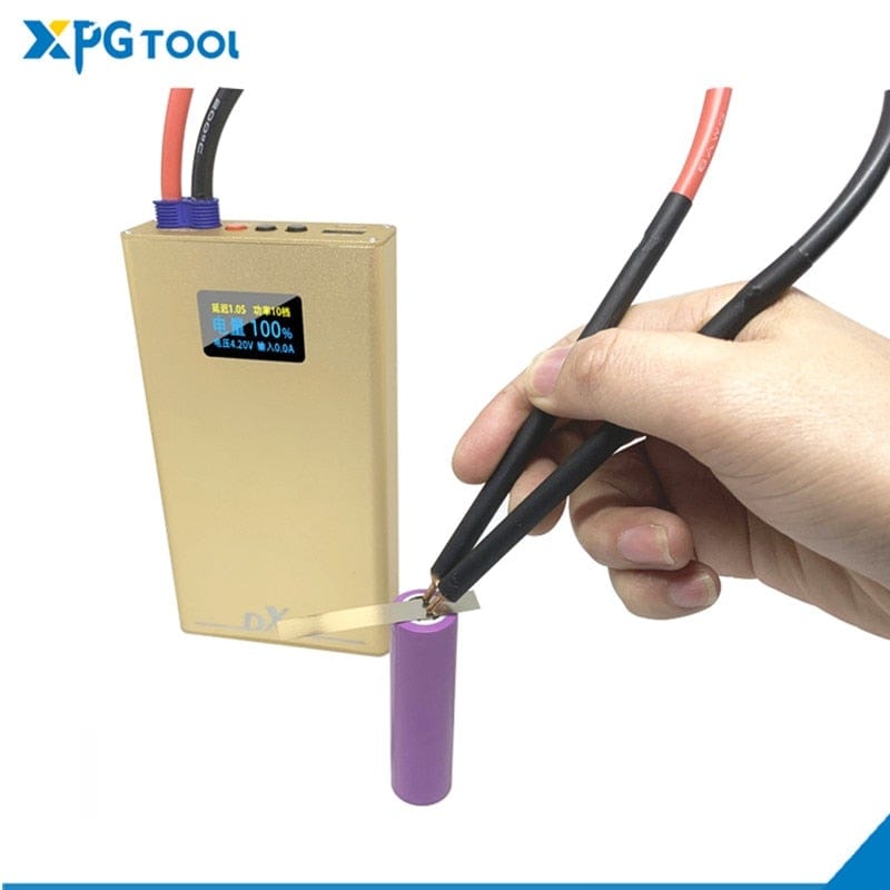 Planet Gates Handheld portable mini battery welder spot welding machine OLED color screen touch welding pen lithium battery Type-C charging