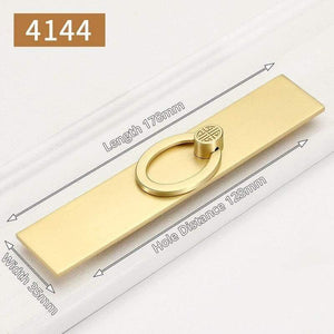 Gold Cabinet Knobs and Handles Luxury Gold Kitchen Cupboard Door Pulls European Drawer Furniture Handle Hardware