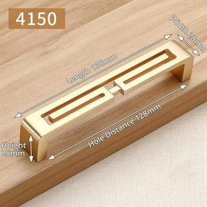 Gold Cabinet Knobs and Handles Luxury Gold Kitchen Cupboard Door Pulls European Drawer Furniture Handle Hardware