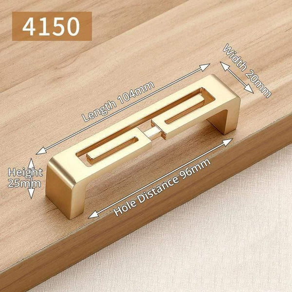 Gold Cabinet Knobs and Handles Luxury Gold Kitchen Cupboard Door Pulls European Drawer Furniture Handle Hardware