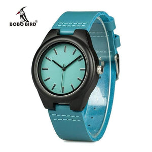 Planet Gates Handmade Ebony Wooden Lover's Watches New Brand Designer Cool Nature Wood Quartz Clock in Gift Box Accept Customize