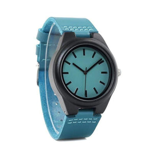 Planet Gates Handmade Ebony Wooden Lover's Watches New Brand Designer Cool Nature Wood Quartz Clock in Gift Box Accept Customize