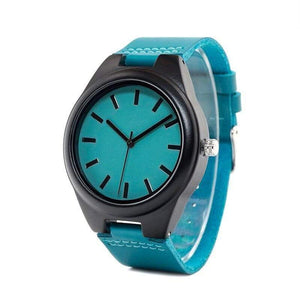 Planet Gates Handmade Ebony Wooden Lover's Watches New Brand Designer Cool Nature Wood Quartz Clock in Gift Box Accept Customize