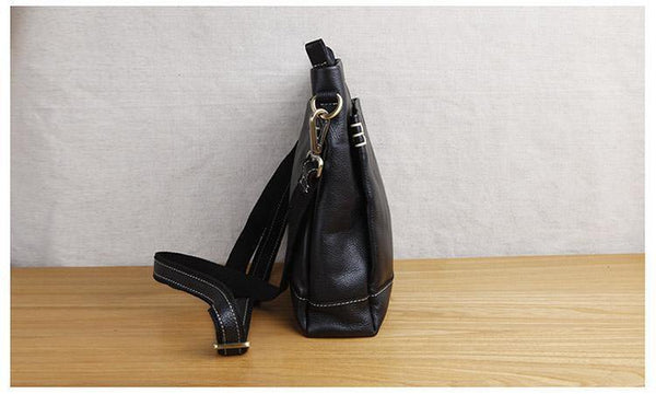 Planet Gates Handmade leather men's shoulder messenger bag first layer cowhide retro vertical men's bag casual tide