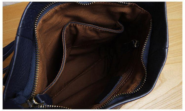 Planet Gates Handmade leather men's shoulder messenger bag first layer cowhide retro vertical men's bag casual tide