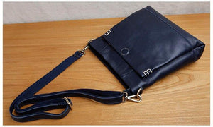 Planet Gates Handmade leather men's shoulder messenger bag first layer cowhide retro vertical men's bag casual tide