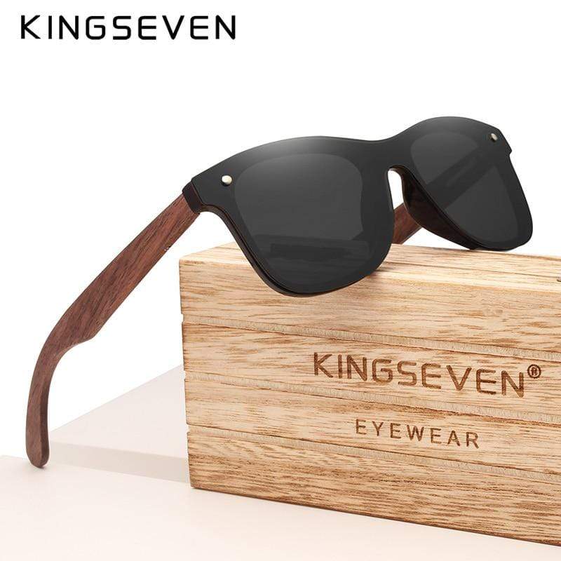 Planet Gates Handmade Polarized Walnut Wood Sunglasses UV400 Fashion Men Women Brand Design Colorful Sun Glasses Mirror Shades