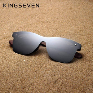 Planet Gates Handmade Sunglasses Men Polarized Walnut Wooden Eyewear Women Mirror Vintage Oculos de sol masculino UV400