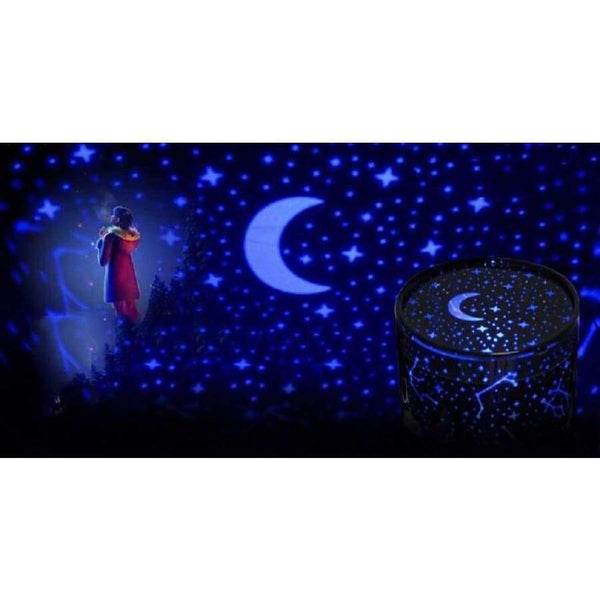 Planet Gates Happy birthday NEW snowman projection lamp cartoon USB charging romantic star light sleeping LED night light is sold